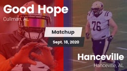 Matchup: Good Hope High vs. Hanceville  2020