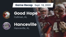 Recap: Good Hope  vs. Hanceville  2020
