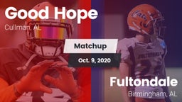 Matchup: Good Hope High vs. Fultondale  2020