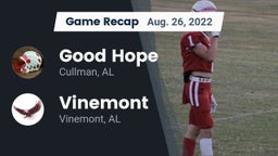 Recap: Good Hope  vs. Vinemont  2022
