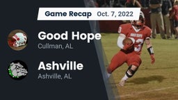 Recap: Good Hope  vs. Ashville  2022