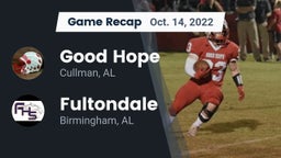 Recap: Good Hope  vs. Fultondale  2022