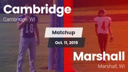 Matchup: Cambridge vs. Marshall  2019