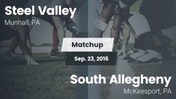 Matchup: Steel Valley vs. South Allegheny  2016