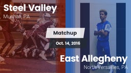 Matchup: Steel Valley vs. East Allegheny  2016