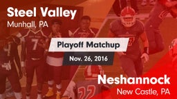 Matchup: Steel Valley vs. Neshannock  2016