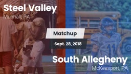Matchup: Steel Valley vs. South Allegheny  2018