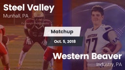Matchup: Steel Valley vs. Western Beaver  2018