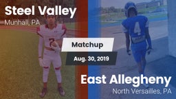 Matchup: Steel Valley vs. East Allegheny  2019