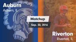 Matchup: Auburn vs. Riverton  2016