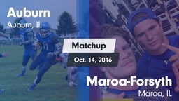 Matchup: Auburn vs. Maroa-Forsyth  2016