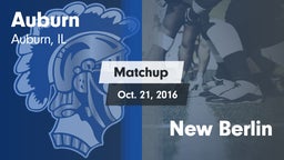 Matchup: Auburn vs. New Berlin 2016