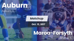 Matchup: Auburn vs. Maroa-Forsyth  2017