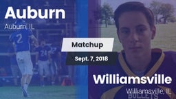 Matchup: Auburn vs. Williamsville  2018