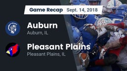 Recap: Auburn  vs. Pleasant Plains  2018