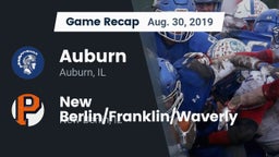 Recap: Auburn  vs. New Berlin/Franklin/Waverly  2019