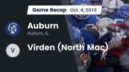 Recap: Auburn  vs. Virden (North Mac) 2019