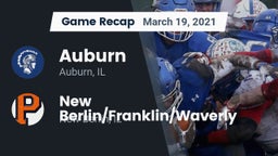 Recap: Auburn  vs. New Berlin/Franklin/Waverly  2021