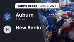 Recap: Auburn  vs. New Berlin 2021