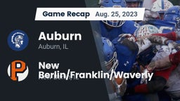 Recap: Auburn  vs. New Berlin/Franklin/Waverly  2023