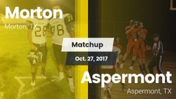 Matchup: Morton vs. Aspermont  2017
