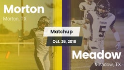 Matchup: Morton vs. Meadow  2018