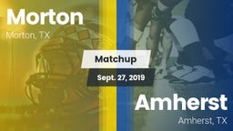 Matchup: Morton vs. Amherst  2019