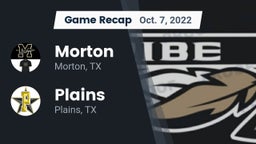 Recap: Morton  vs. Plains  2022