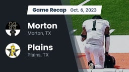Recap: Morton  vs. Plains  2023