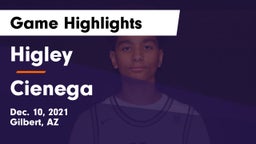 Higley  vs Cienega  Game Highlights - Dec. 10, 2021