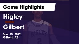 Higley  vs Gilbert  Game Highlights - Jan. 25, 2022