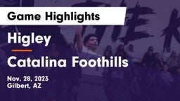 Higley  vs Catalina Foothills  Game Highlights - Nov. 28, 2023
