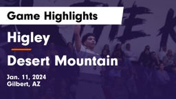 Higley  vs Desert Mountain  Game Highlights - Jan. 11, 2024