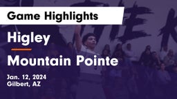 Higley  vs Mountain Pointe  Game Highlights - Jan. 12, 2024