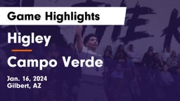 Higley  vs Campo Verde  Game Highlights - Jan. 16, 2024