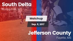 Matchup: South Delta vs. Jefferson County  2017