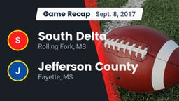 Recap: South Delta  vs. Jefferson County  2017