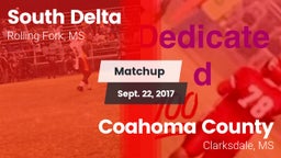 Matchup: South Delta vs. Coahoma County  2017