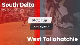 Matchup: South Delta vs. West Tallahatchie 2017