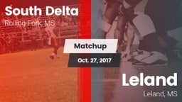 Matchup: South Delta vs. Leland  2017