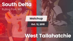 Matchup: South Delta vs. West Tallahatchie 2018