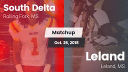 Matchup: South Delta vs. Leland  2018