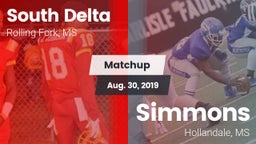 Matchup: South Delta vs. Simmons  2019