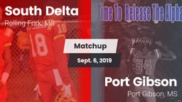 Matchup: South Delta vs. Port Gibson  2019