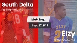 Matchup: South Delta vs. Elzy  2019