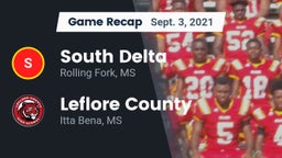 Recap: South Delta  vs. Leflore County  2021