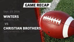 Recap: Winters  vs. Christian Brothers  2016