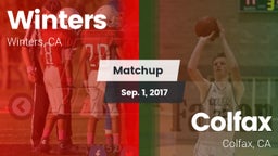 Matchup: Winters vs. Colfax  2017