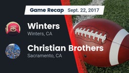 Recap: Winters  vs. Christian Brothers  2017