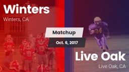 Matchup: Winters vs. Live Oak  2017